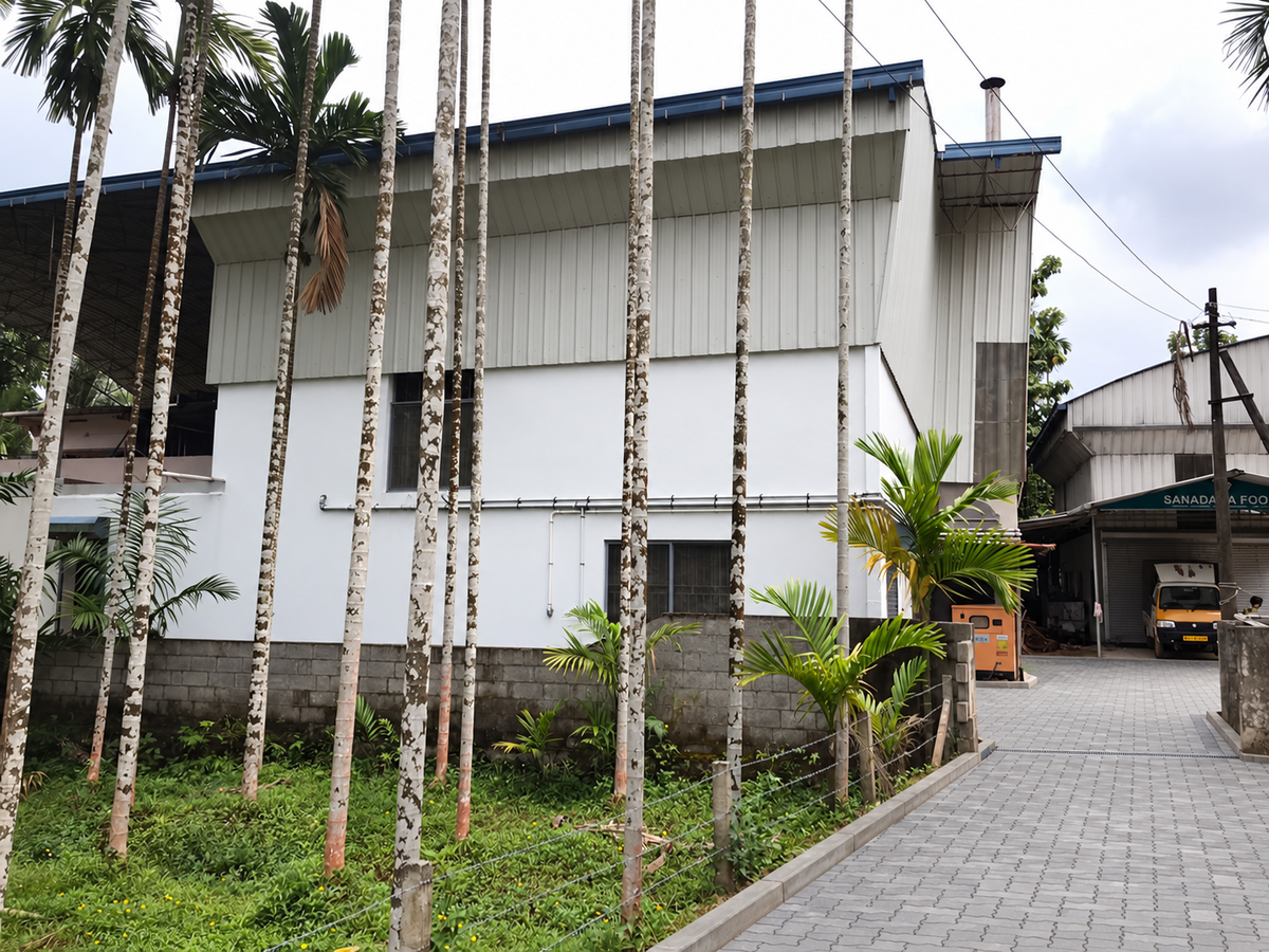 Sanadana Herbals manufacturing facility in Kerala