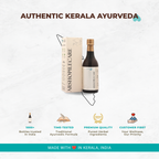 Authentic Kerala Arshopilcare Ayurveda product with bottle and packaging on a light gray background